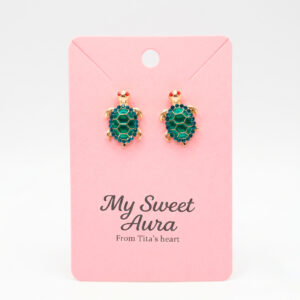 aretes tortugas