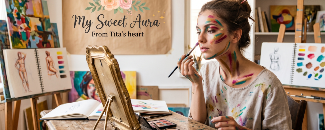 makeup self-expression my sweet aura