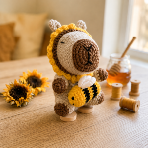 Capybara Bee 🐝🌻