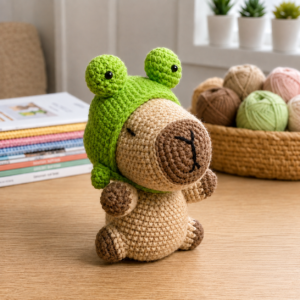 Froggy Capybara – 🐸💚